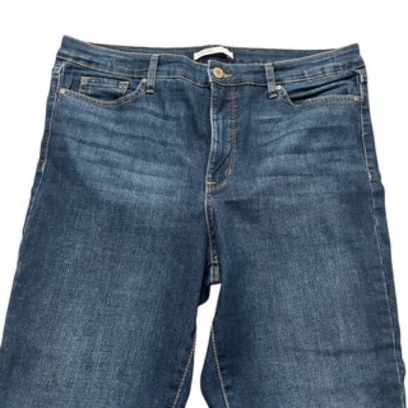 Nine West Women’s Jeans Size 14 Super Skinny Dark Wash Denim Pants - Picture 4 of 10